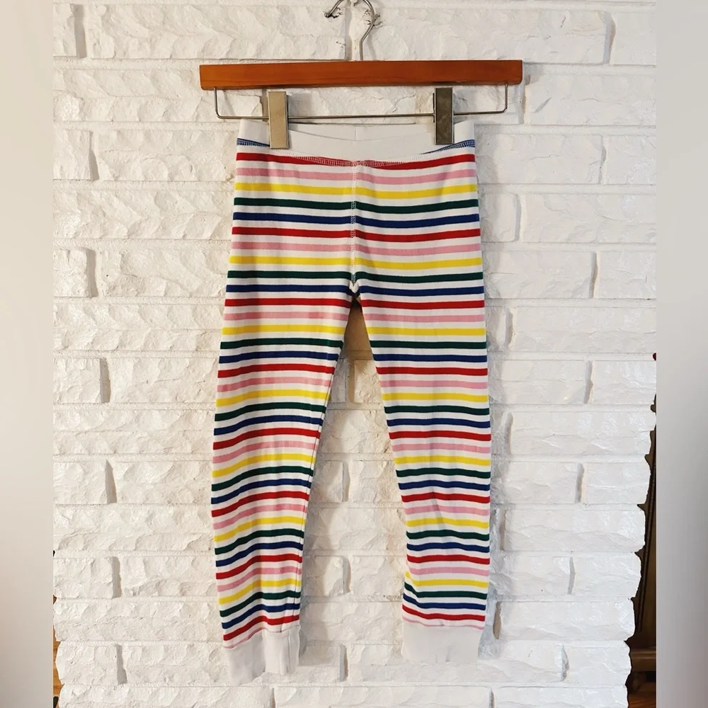 Crewcuts Long Sleeve Pajama Set in Rainbow Stripe - Picture 3 of 6